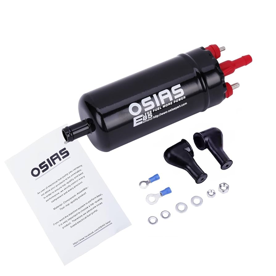 Amazon.com: OSIAS Inline High Pressure Fuel Pump Universal